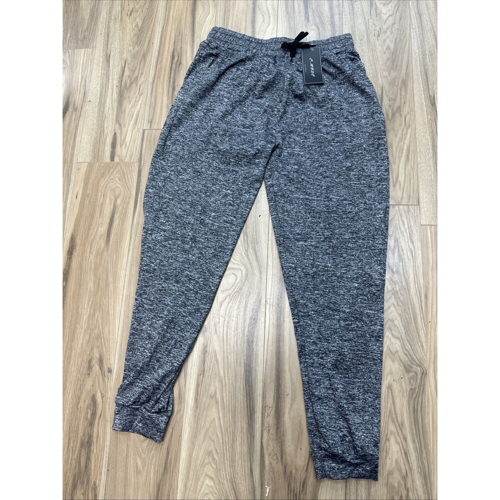 C-Mode Young Women's Joggers Fleece Lounge Pants Grey L